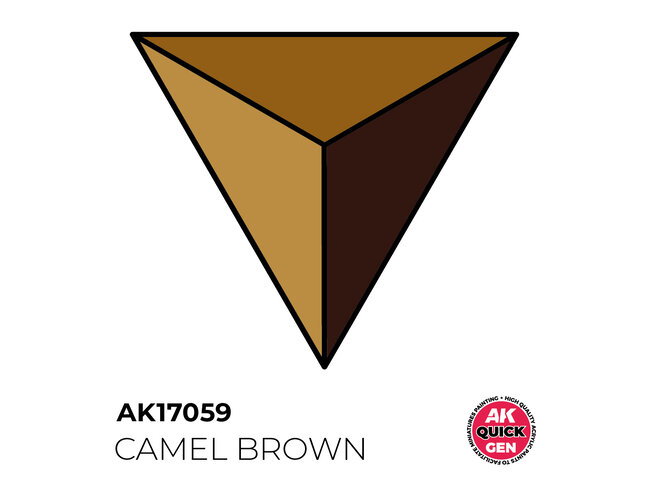 AK Interactive Quick Gen Color - Camel Brown