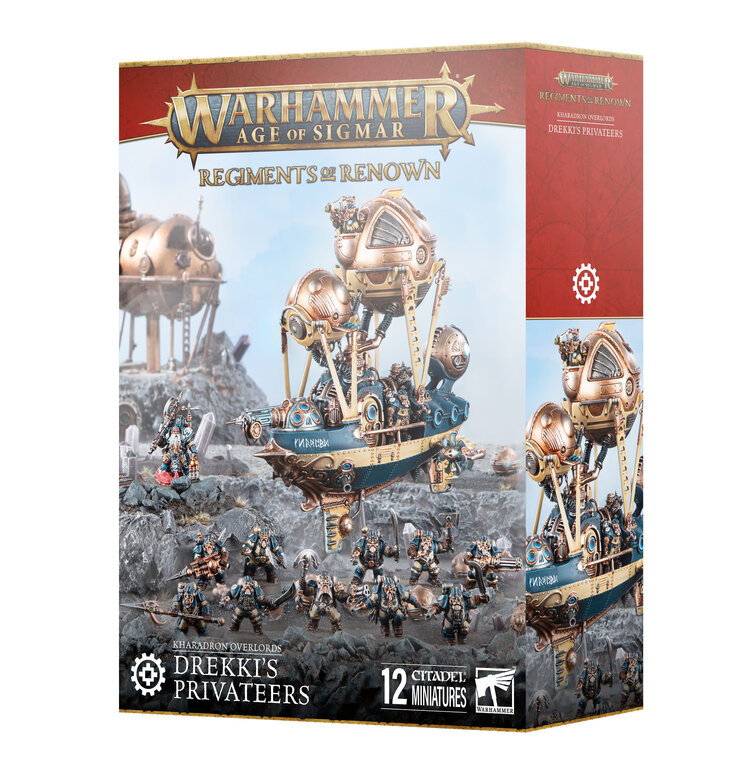 Games Workshop Warhammer Warhammer Age of Sigmar - Regiments of Renown: Drekki's Privateers