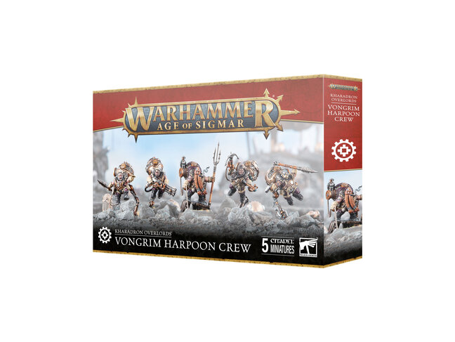 Games Workshop Warhammer Kharadron Overlords: Vongrim Harpoon Crew