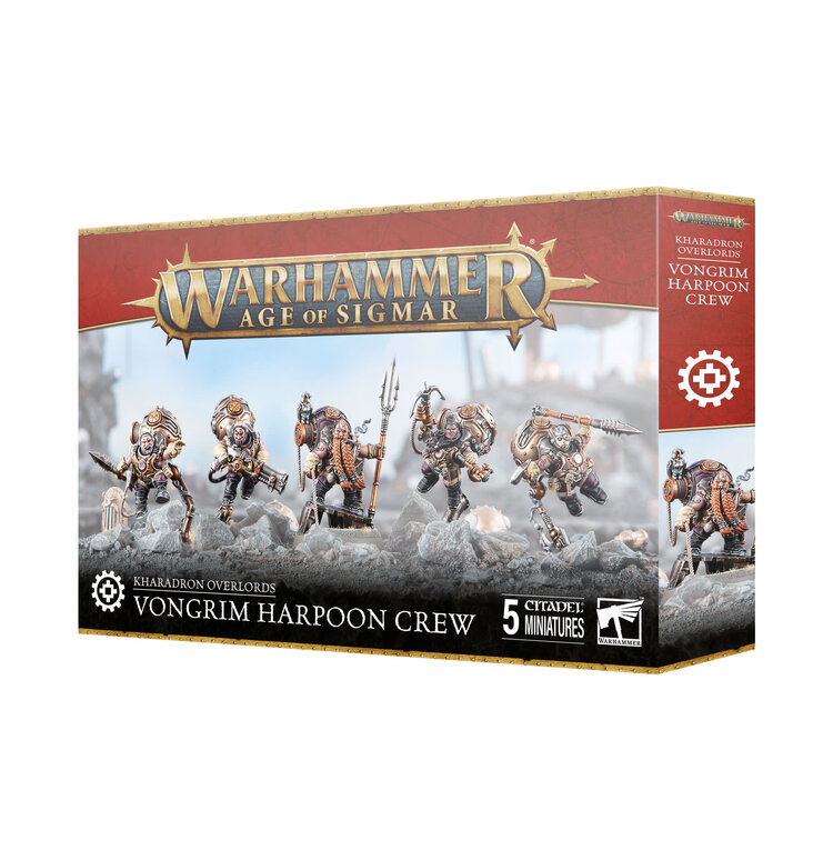 Games Workshop Warhammer Warhammer Age of Sigmar - Kharadron Overlords: Vongrim Harpoon Crew