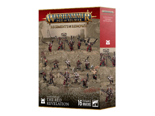 Games Workshop Warhammer Regiments of Renown: The Red Revelation