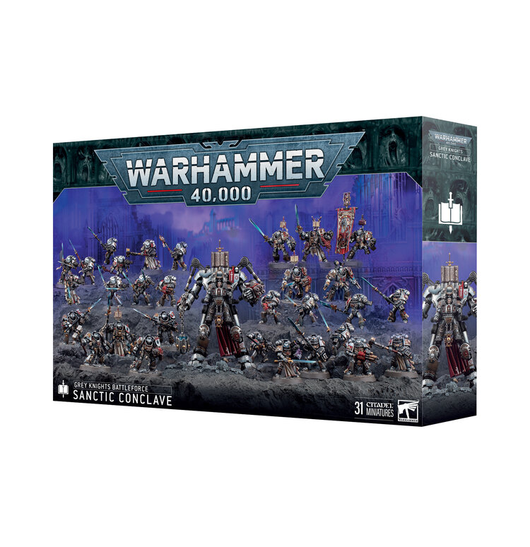 Games Workshop Warhammer Warhammer 40000 - Battleforce: Grey Knights - Sanctic Conclave