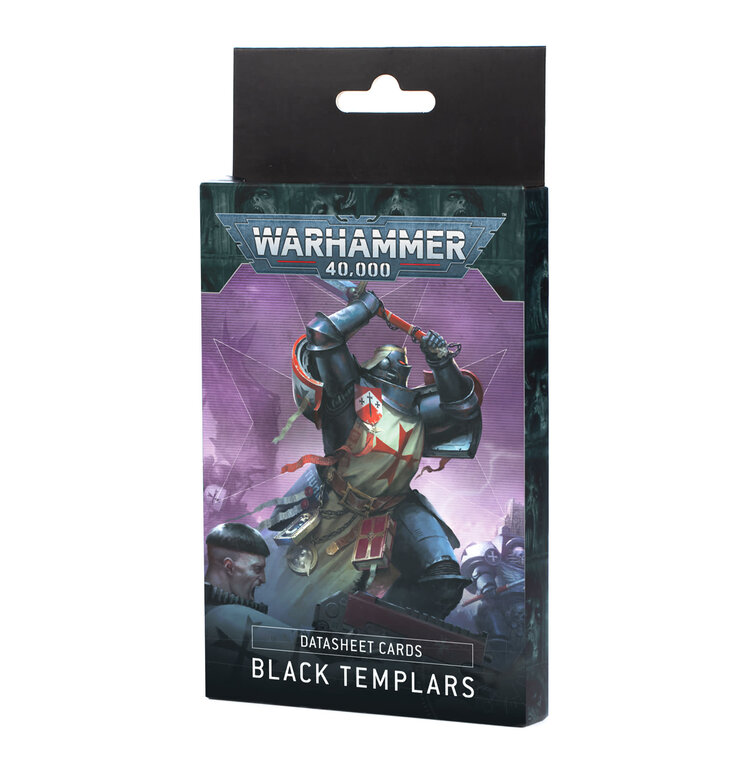 Games Workshop Warhammer Warhammer 40000 - Datasheet Cards: Black Templars (en)