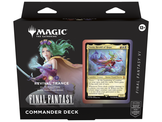 Magic: The Gathering Final Fantasy: Commander Deck Revival Trance (en)