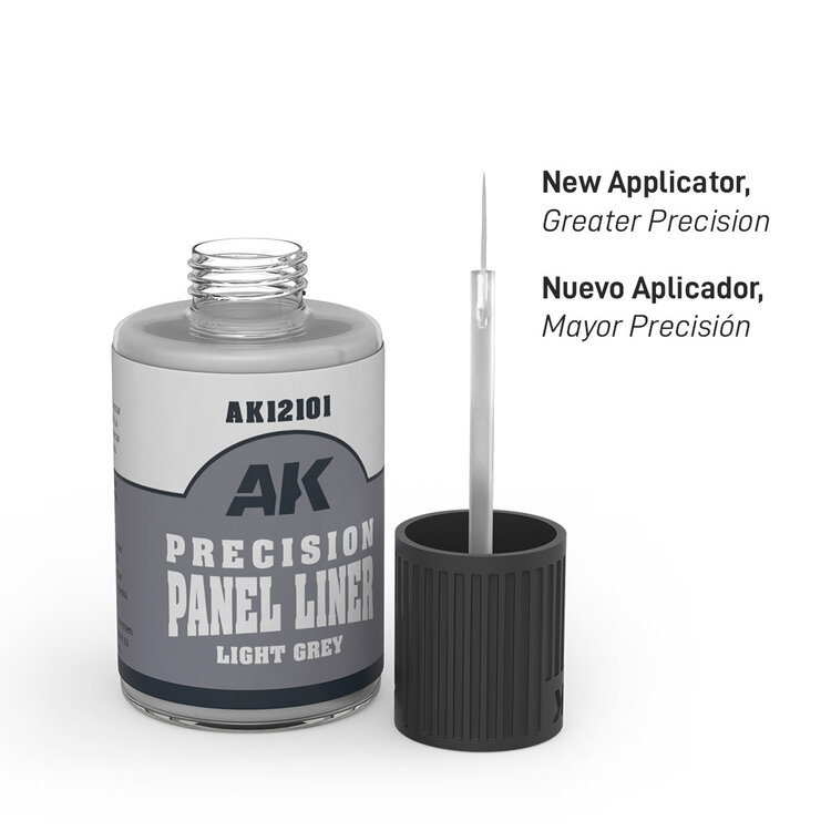 AK Interactive AK Interactive: Precision Panel Liner - Light Grey