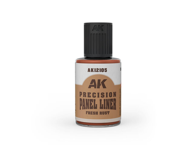 AK Interactive Precision Panel Liner - Fresh Rust