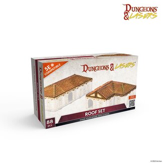 Archon Studio Dungeons & Lasers: Roof Set - Make Your House, Into a Home