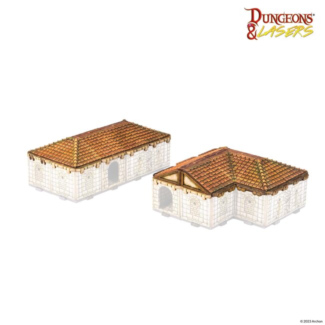 Archon Studio Archon Studio - Dungeons & Lasers: Roof Set - Make Your House, Into a Home