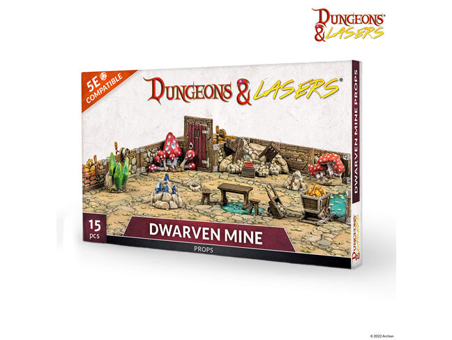 Archon Studio Dungeons & Lasers: Dwarven Mine - Props