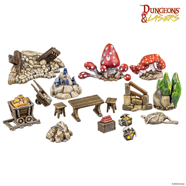 Archon Studio Archon Studio - Dungeons & Lasers: Dwarven Mine - Props