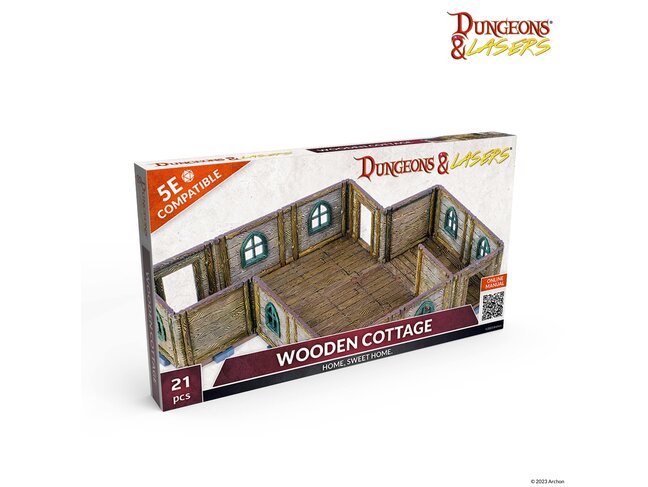 Archon Studio Dungeons & Lasers: Wooden Cottage - Home, Sweet Home.
