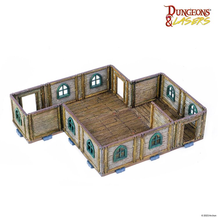 Archon Studio Archon Studio - Dungeons & Lasers: Wooden Cottage - Home, Sweet Home.