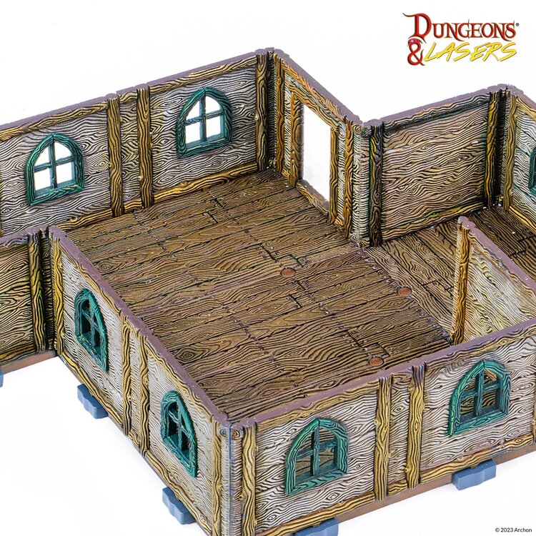 Archon Studio Archon Studio - Dungeons & Lasers: Wooden Cottage - Home, Sweet Home.