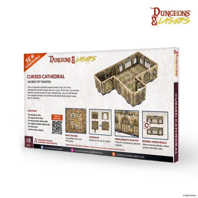 Archon Studio Archon Studio - Dungeons & Lasers: Cursed Cathedral - Sacred Yet Tainted