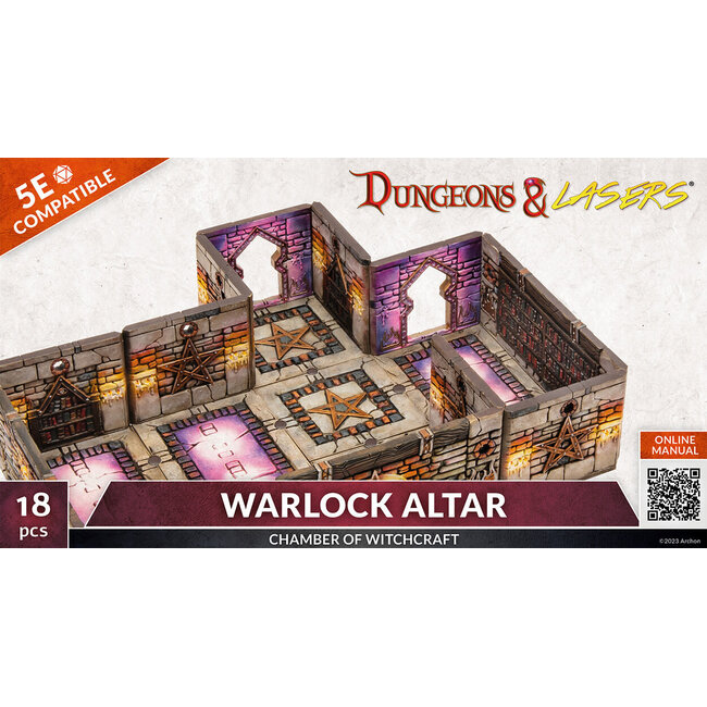 Archon Studio Archon Studio - Dungeons & Lasers: Warlock Altar - Chamber of Witchcraft
