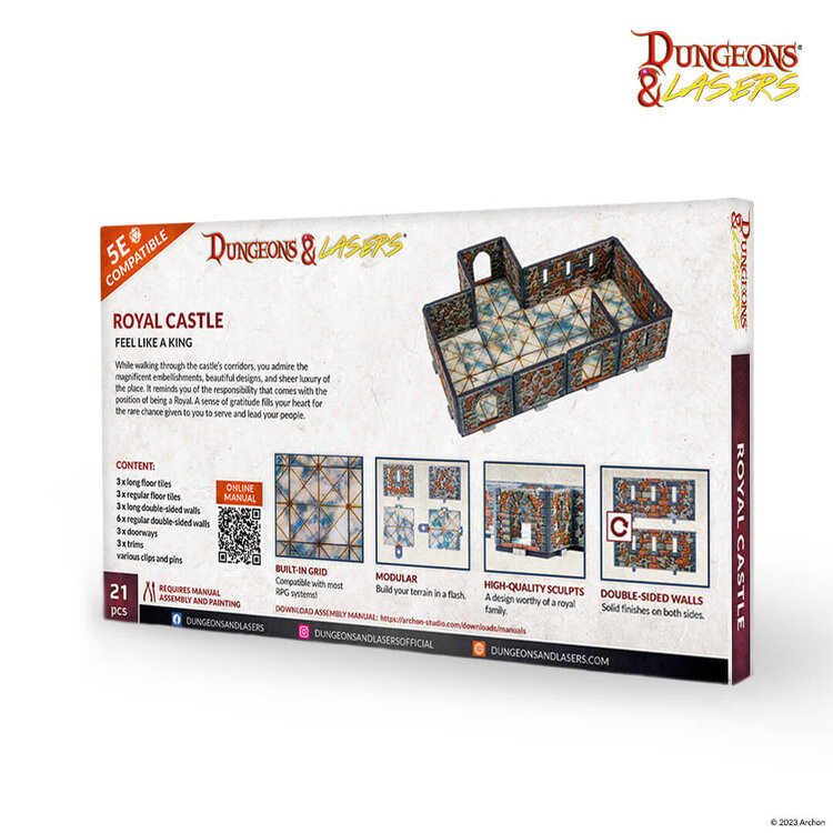 Archon Studio Archon Studio - Dungeons & Lasers: Royal Castle - Feel Like a King