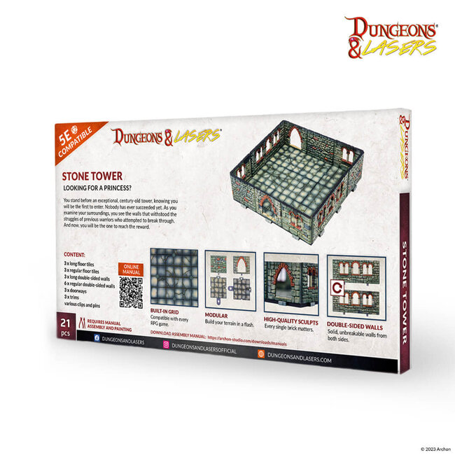 Archon Studio Archon Studio - Dungeons & Lasers: Stone Tower - Looking for a Princess?