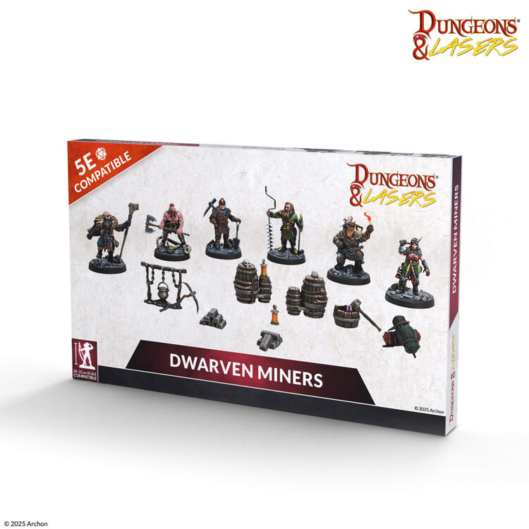 Archon Studio Archon Studio - Dungeons & Lasers: Dwarven Miners