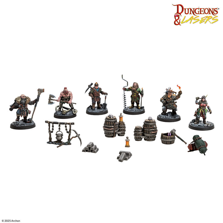 Archon Studio Archon Studio - Dungeons & Lasers: Dwarven Miners