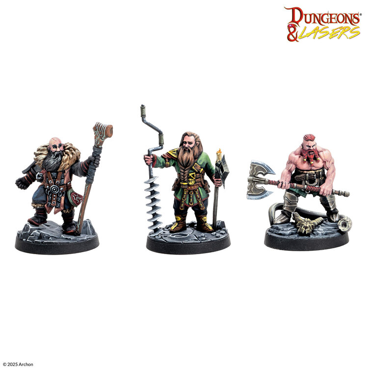 Archon Studio Archon Studio - Dungeons & Lasers: Dwarven Miners