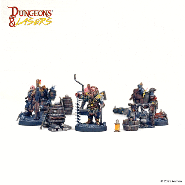 Archon Studio Archon Studio - Dungeons & Lasers: Dwarven Miners