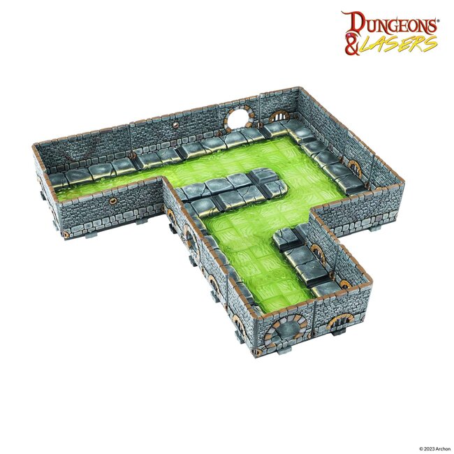 Archon Studio Archon Studio - Dungeons & Lasers: Sewers Set - The Perfect Hideout, Out of Sight, and Out of Mind.