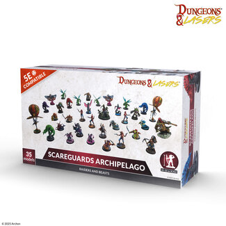 Archon Studio Dungeons & Lasers: Scareguards Archipelago - Raiders and Beasts