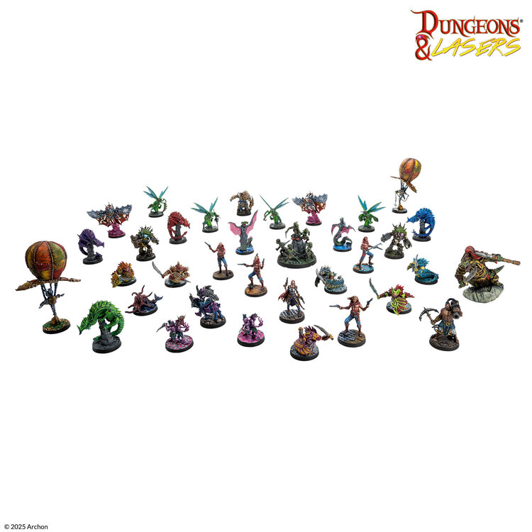 Archon Studio Archon Studio - Dungeons & Lasers: Scareguards Archipelago - Raiders and Beasts