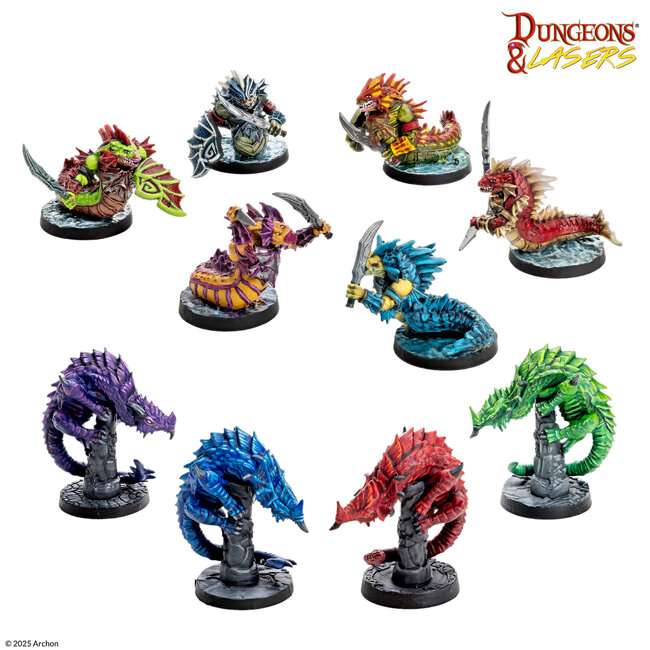 Archon Studio Archon Studio - Dungeons & Lasers: Scareguards Archipelago - Raiders and Beasts