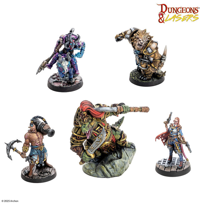 Archon Studio Archon Studio - Dungeons & Lasers: Scareguards Archipelago - Raiders and Beasts