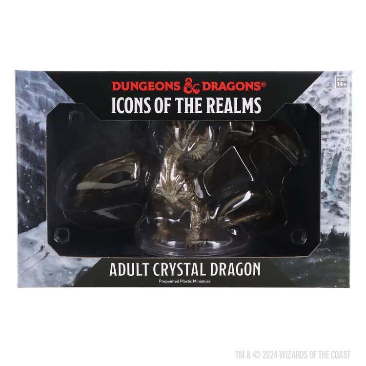 Wizkids Wizkids - Icons of the Realms: Adult Crystal Dragon