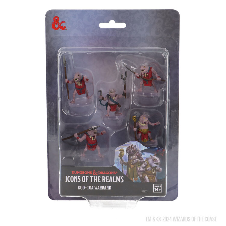 Wizkids Wizkids - Icons of the Realms: Kuo-Toa Warband