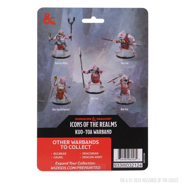Wizkids Wizkids - Icons of the Realms: Kuo-Toa Warband
