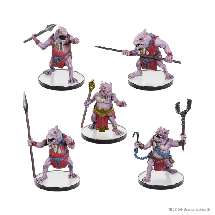 Wizkids Wizkids - Icons of the Realms: Kuo-Toa Warband