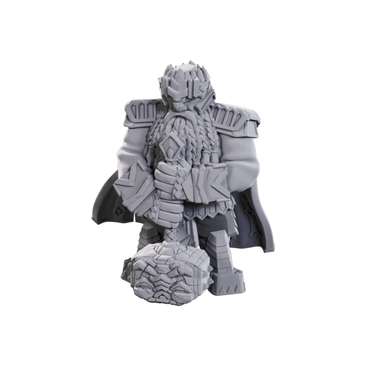 Wizkids Wizkids - Pathfinder Battles: Male Dwarf Champion High-Level