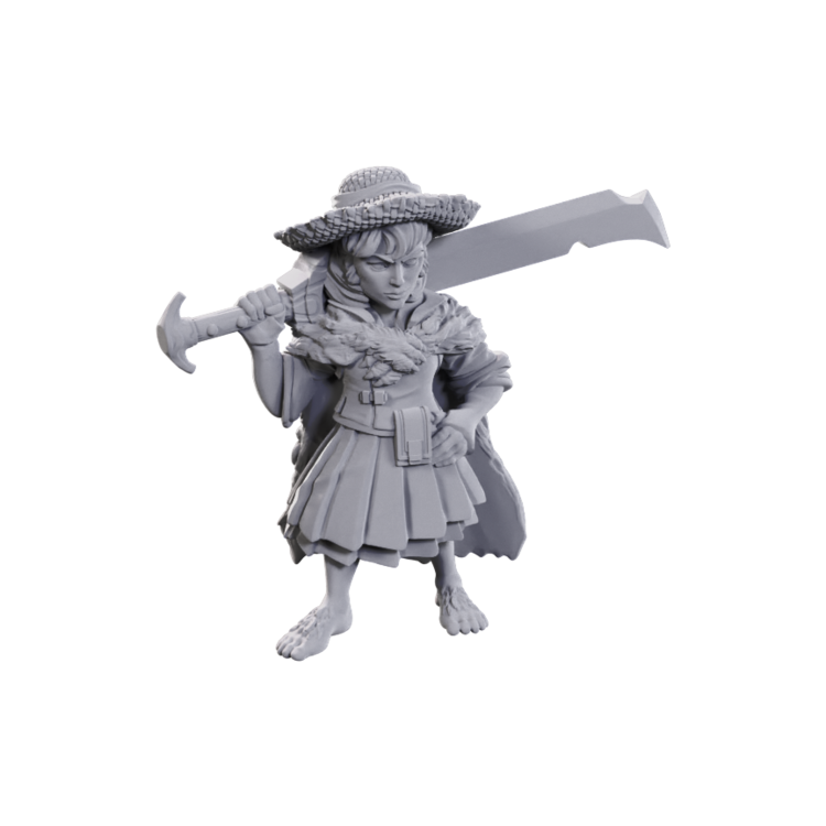 Wizkids Wizkids - Pathfinder Battles: Female Halfling Magus Low-Level