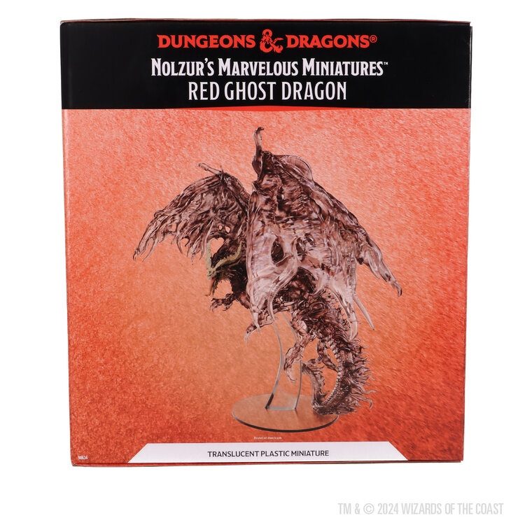 Wizkids Wizkids - Nolzur's Marvelous Miniatures: Red Ghost Dragon