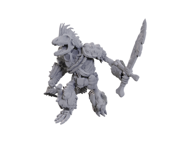 Wizkids Lizardfolk Skeleton