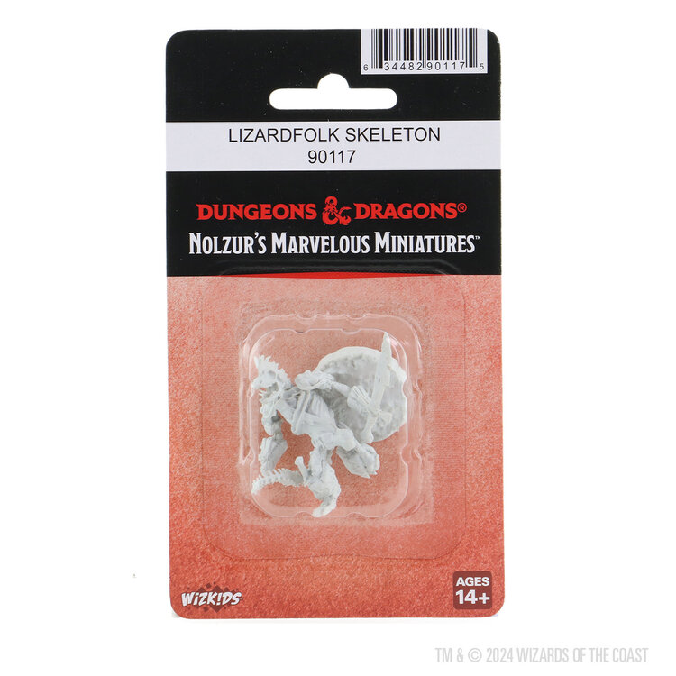 Wizkids Wizkids - Nolzur's Marvelous Miniatures: Lizardfolk Skeleton