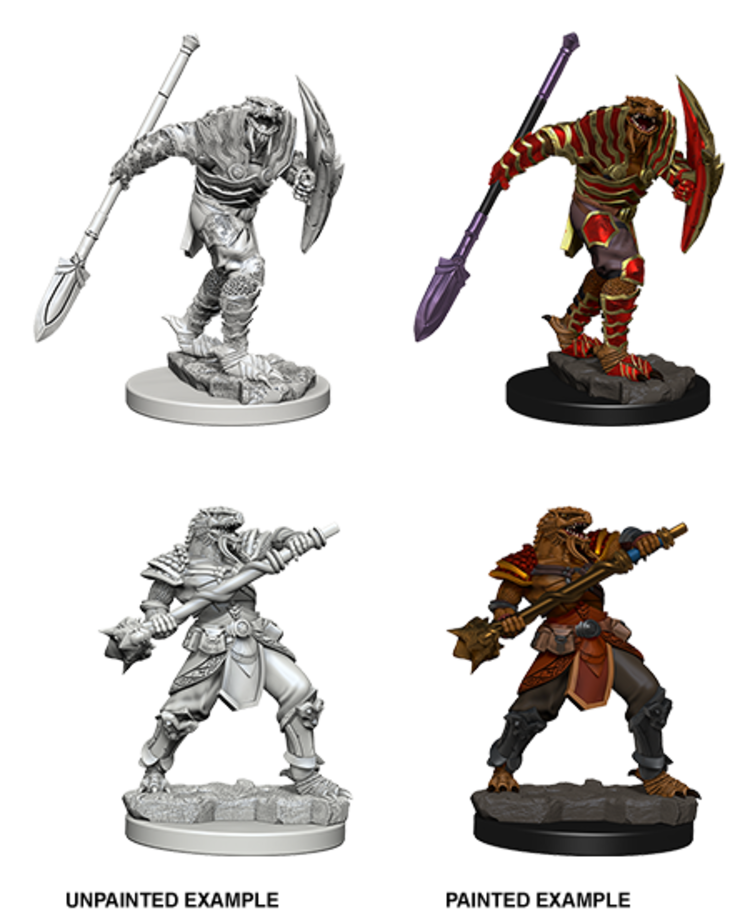 Wizkids Wizkids - Nolzur's Marvelous Miniatures: Dragonborn Fighter with Spear