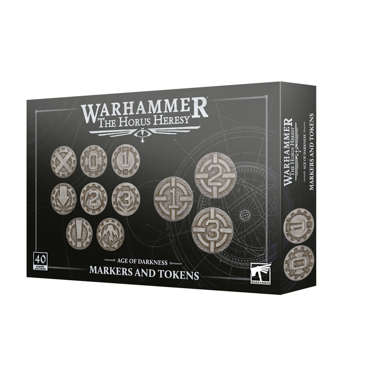 Games Workshop Warhammer Warhammer The Horus Heresy - Age of Darkness - Markers & Tokens