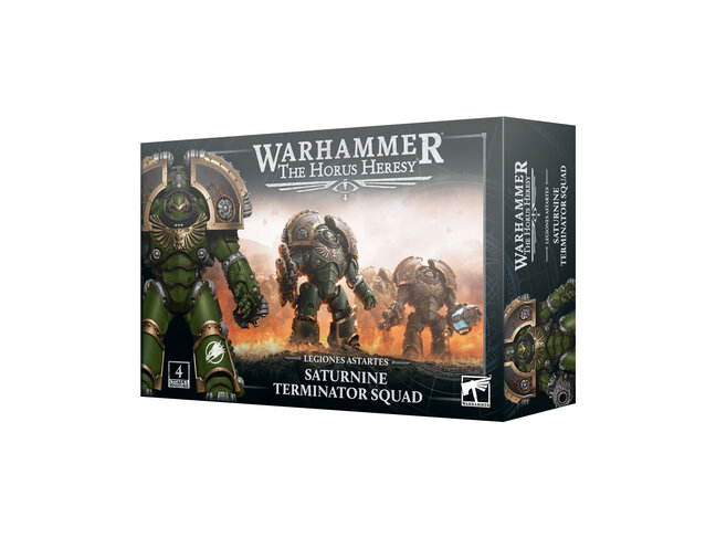 Games Workshop Warhammer Legiones Astartes: Saturnine Terminator Squad