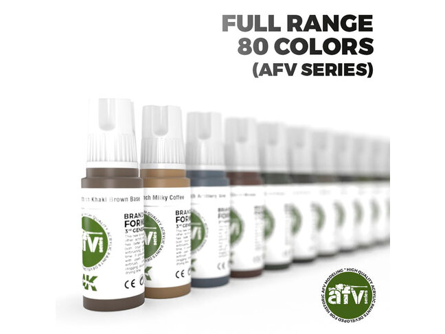 AK Interactive Full Range: 3rd Generation - AFV Series - 80 Units