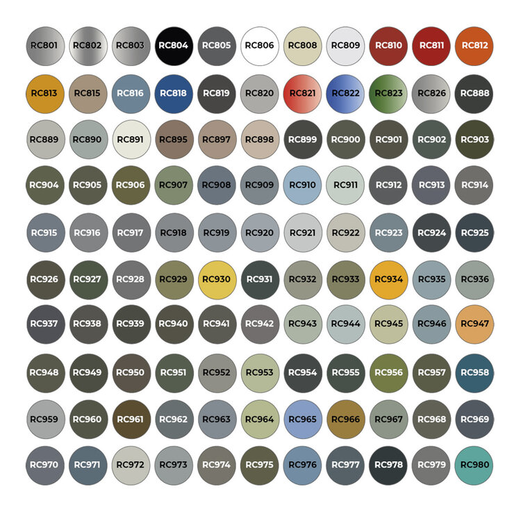 AK Interactive AK Interactive - Real Colors - Colors for Aircraft - 110 Units