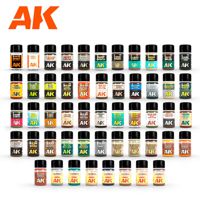 AK Interactive AK Interactive - The Best 52 Effects for Weathering