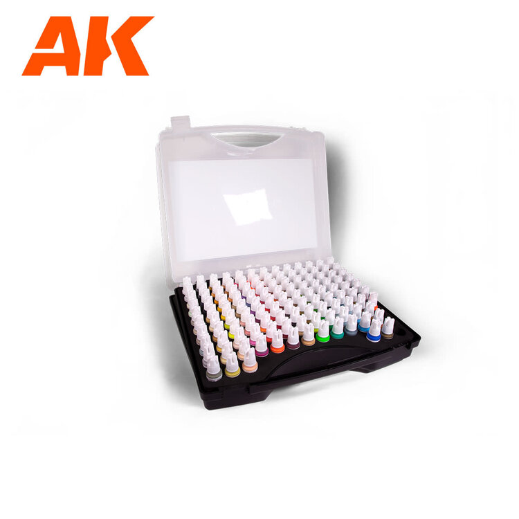 AK Interactive AK Interactive - The Best 120 Colors for Wargames, Fantasy & Sci-Fi