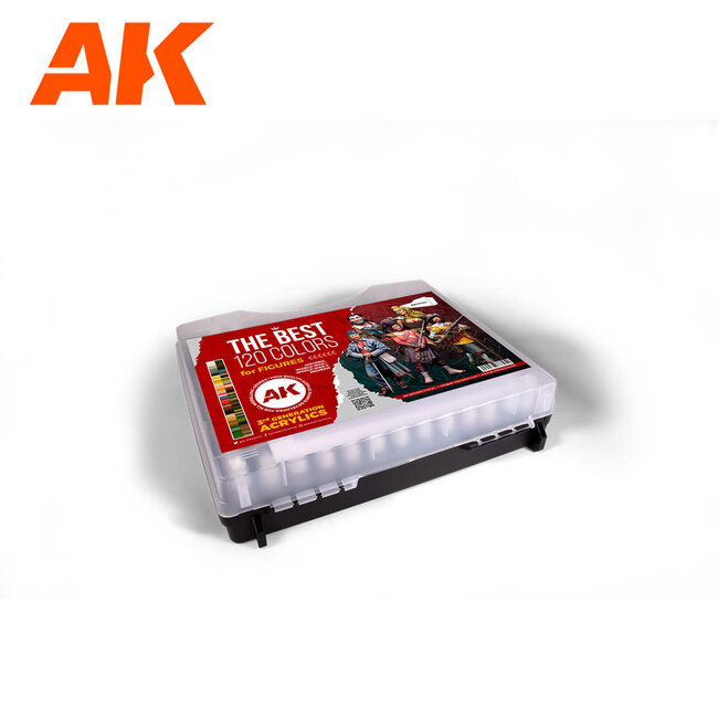 AK Interactive AK Interactive - The Best 120 Colors for Figures