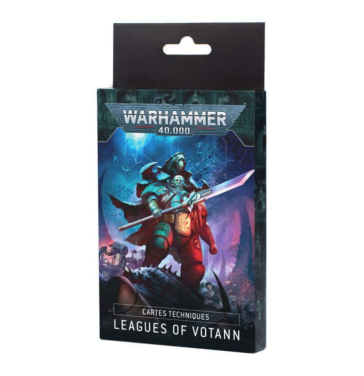 Games Workshop Warhammer Warhammer 40000 - Datasheet Cards: Leagues of Votann (fr)