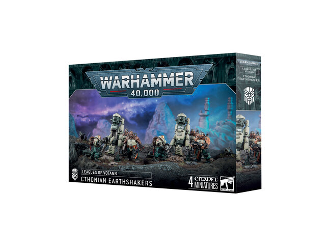 Games Workshop Warhammer Leagues of Votann: Cthonian Earthshakers