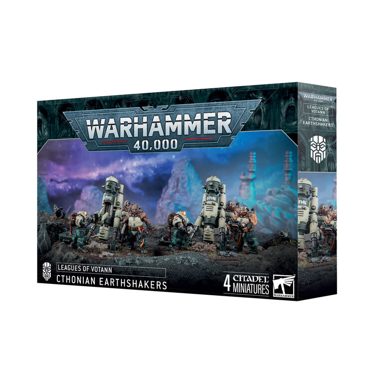 Games Workshop Warhammer Warhammer 40000 - Leagues of Votann: Cthonian Earthshakers